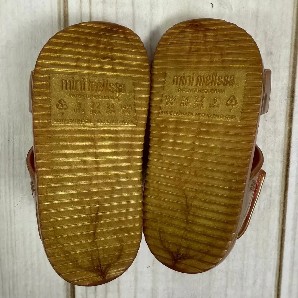 Mini‎ Melissa Girl's Cosmic Sandals Size 8C